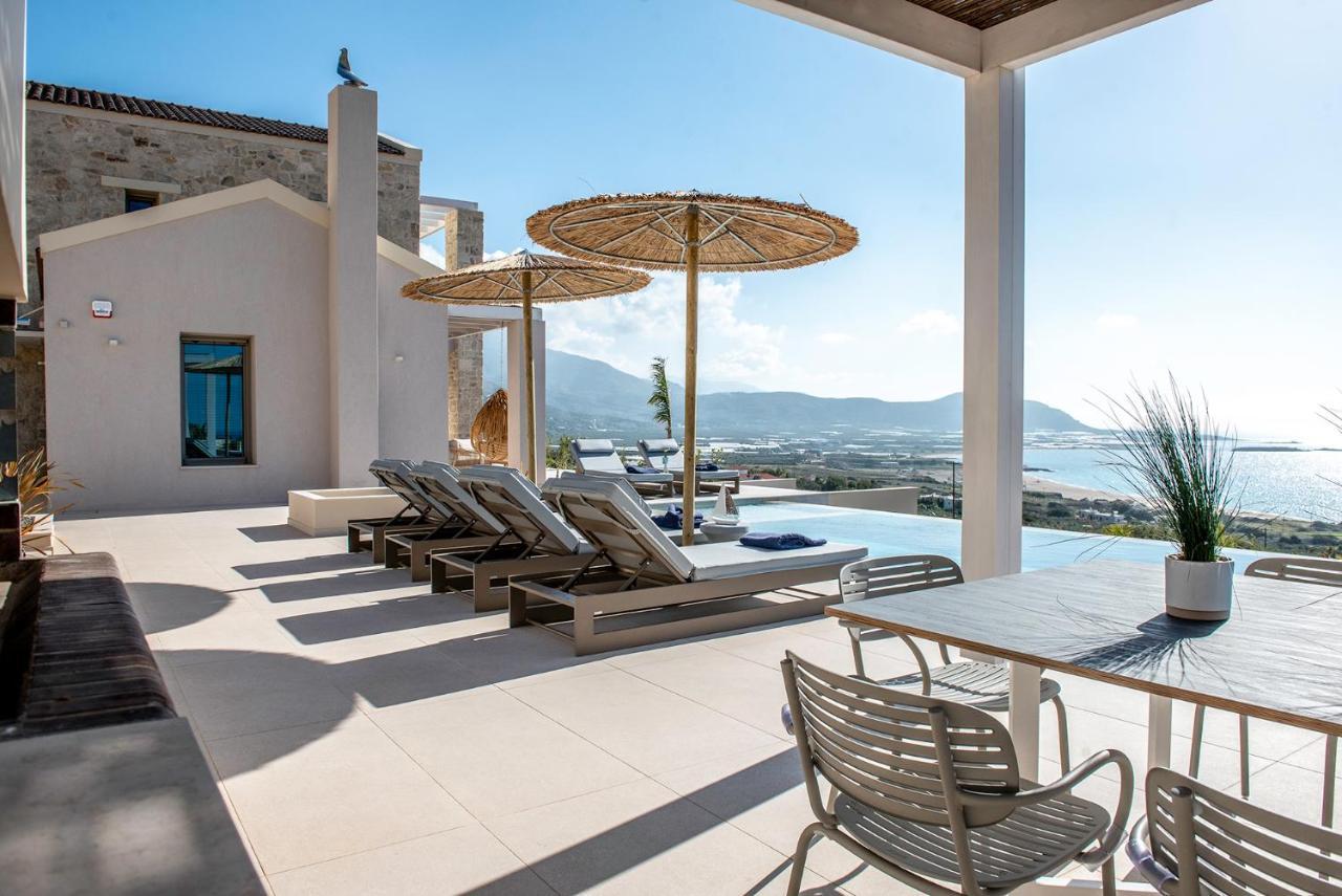Cielo E Mare Villas I "Free" Heated Pools & Seaview Фаласарна Екстер'єр фото