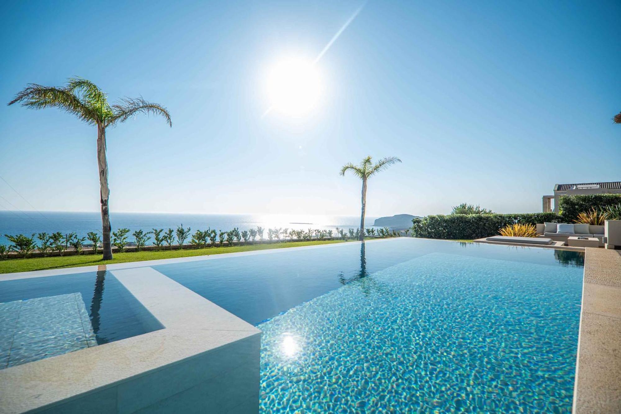 Cielo E Mare Villas I "Free" Heated Pools & Seaview Фаласарна Екстер'єр фото