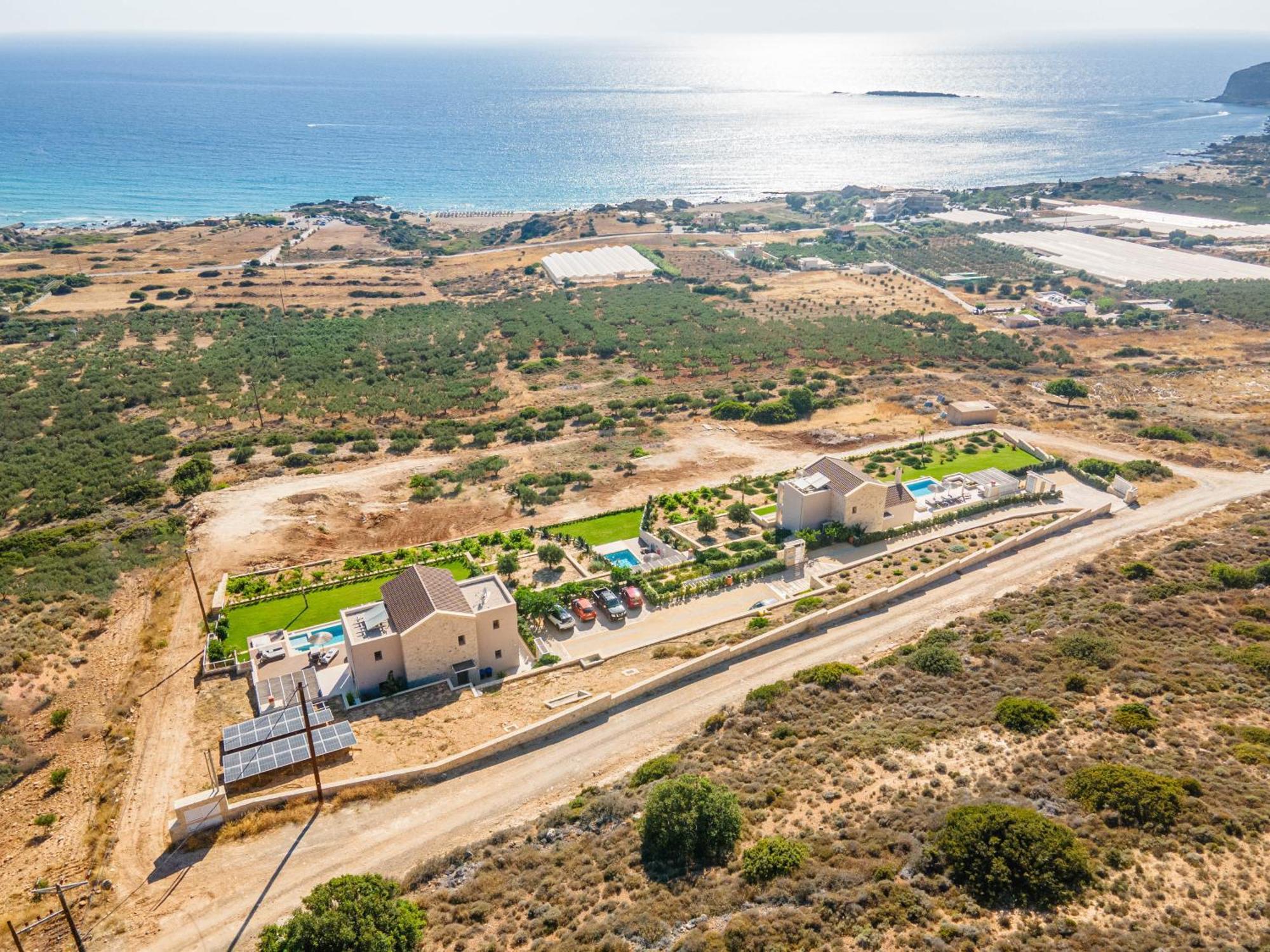Cielo E Mare Villas I "Free" Heated Pools & Seaview Фаласарна Екстер'єр фото